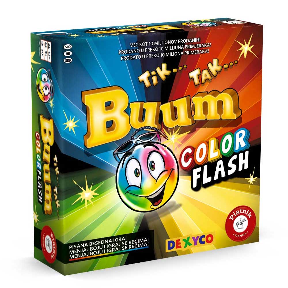 Piatnik družabna igra Tik Tak Bum Colour 