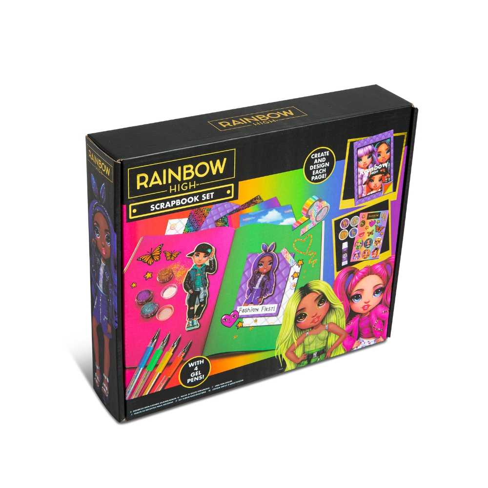 Rainbow High scrapbook kreativni set 