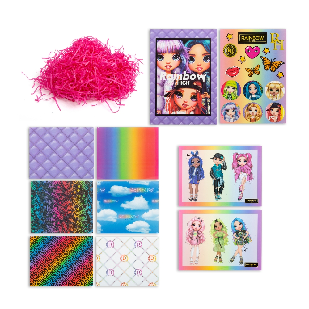 Rainbow High scrapbook kreativni set 