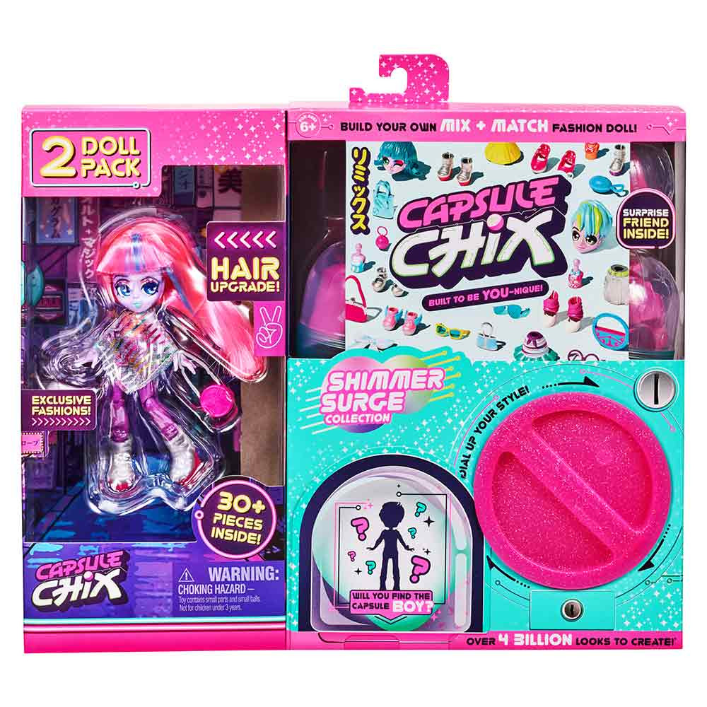 Capsule Chix S2 Shimmer Surge prijatelji 