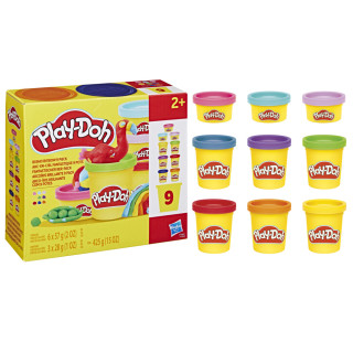 Play-Doh 9 lončkov mase za oblikovanje 