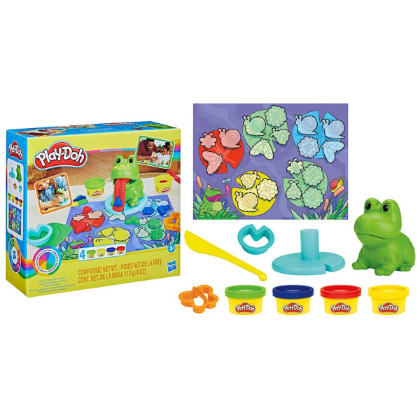 Play-Doh začetni set žabica in barve 